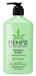 Hempz ROSEMARY and MINT Herbal Moisturizer 17 oz