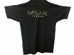 SB Natural Tingle Black Tee XL